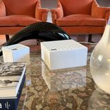 Studio Opi, White space age mod. Ikebana C ceramic vase / ashtray, Gabbiane