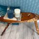 Tabouret tripode artisanal
