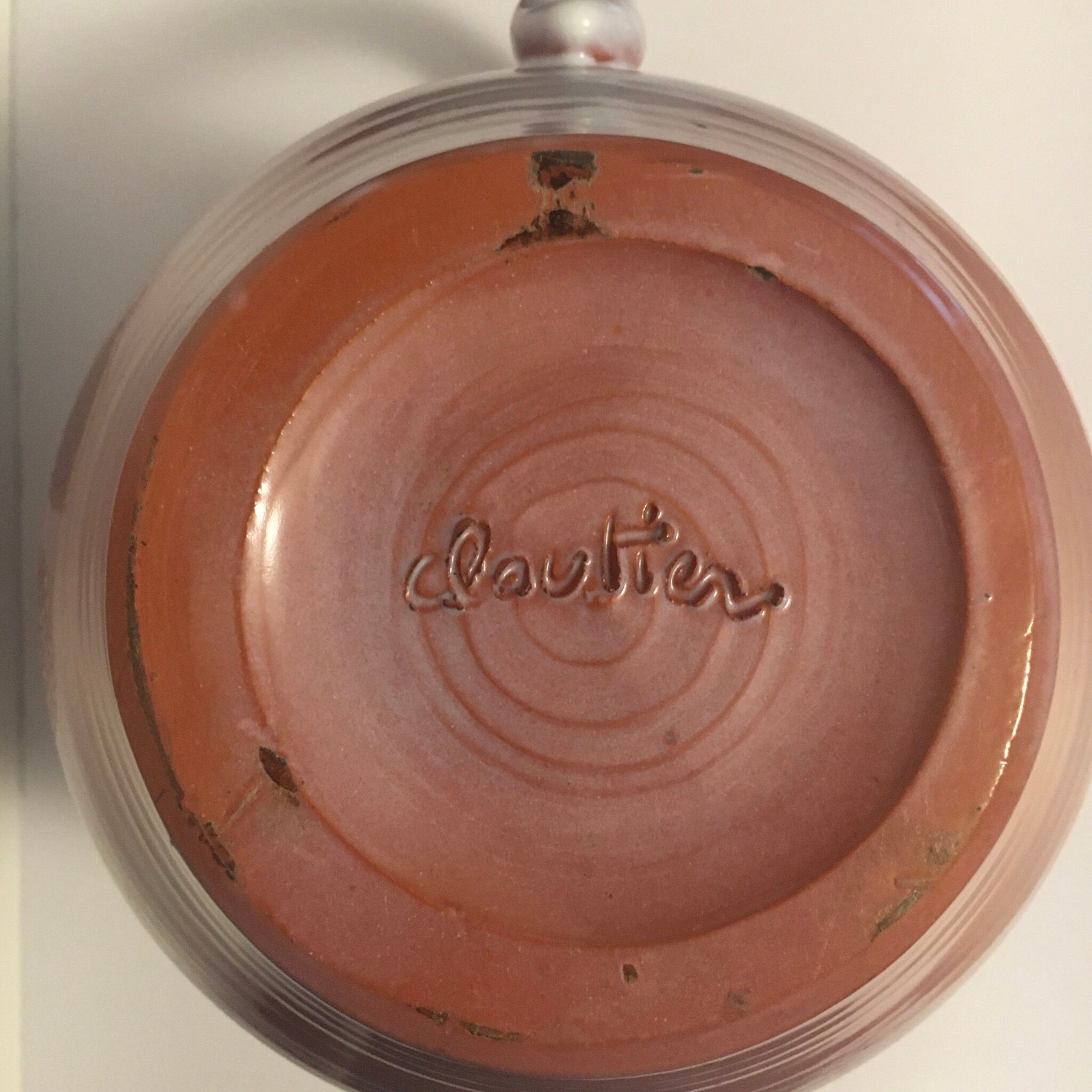 Pitcher 1960 signed by the Cloutier Brothers