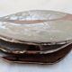 Georges Sybesma three stoneware ceramic dishes circa 1990/2000