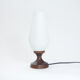 Wood bedside lamp, 1960's