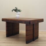 Walnut desk, Italian design, 1960s, production: Italy