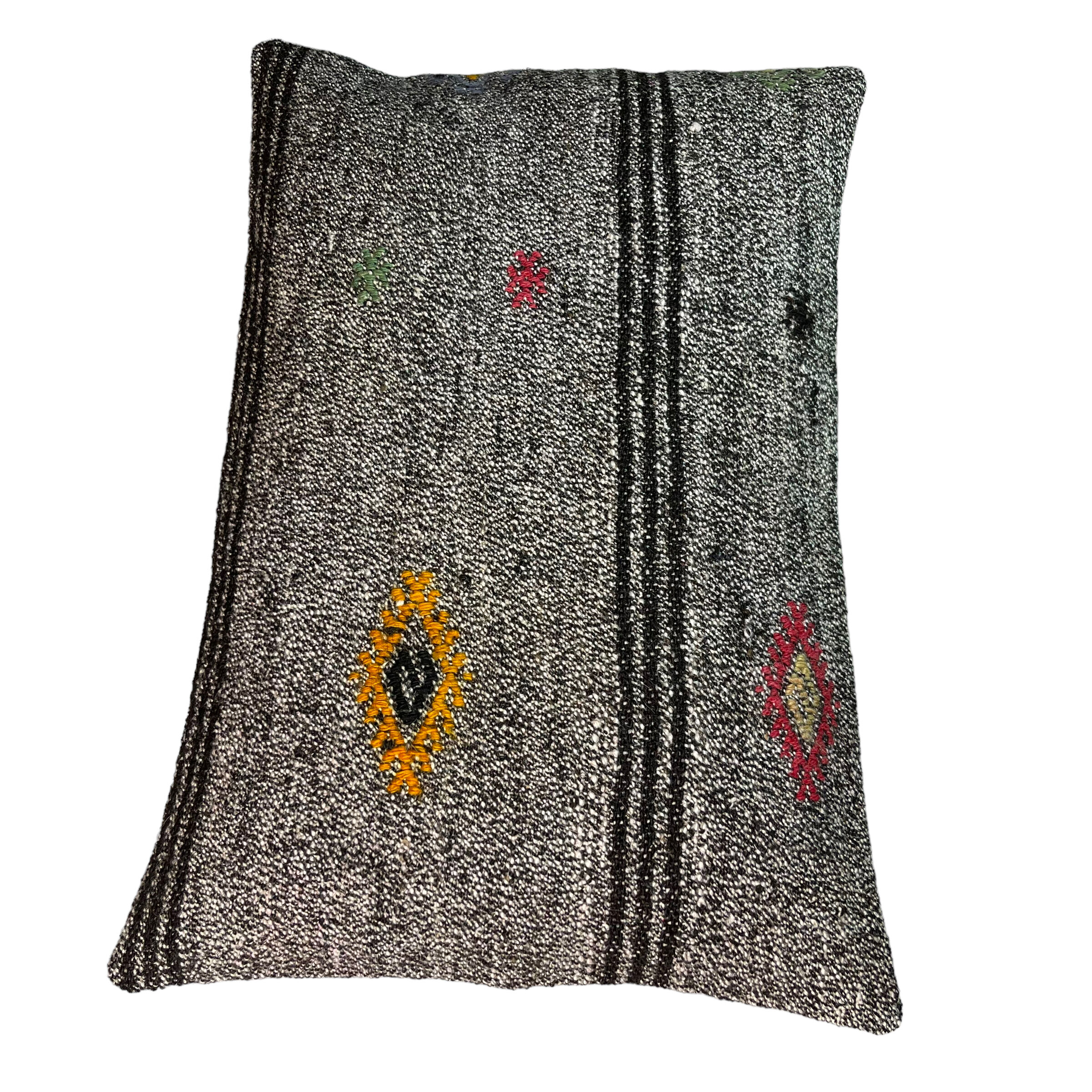 Vintage turkish handmade kilim cushion cover