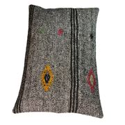 Vintage turkish handmade kilim cushion cover