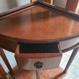 Table d'appoint d'angle en merisier
