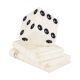 Vintage Alabaster Dice Paperweight Figurine 15cm