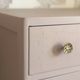 Vintage chest of drawers revisited in old powder pink