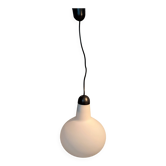 Suspension opaline Vintage.