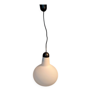 Vintage opaline suspension.