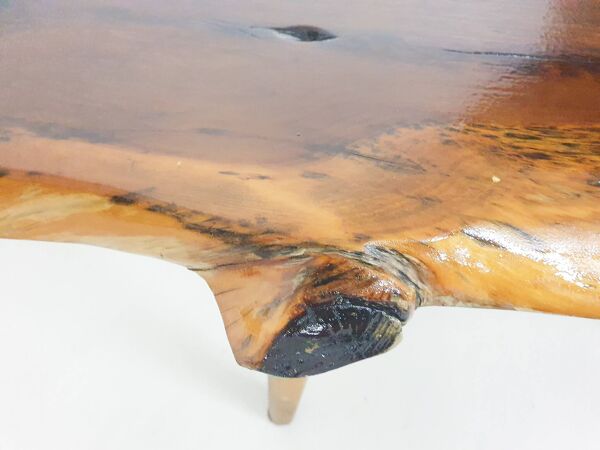 Table basse tronc d'arbre Reynolds of Ludlow, Royaume-Uni, années 1970