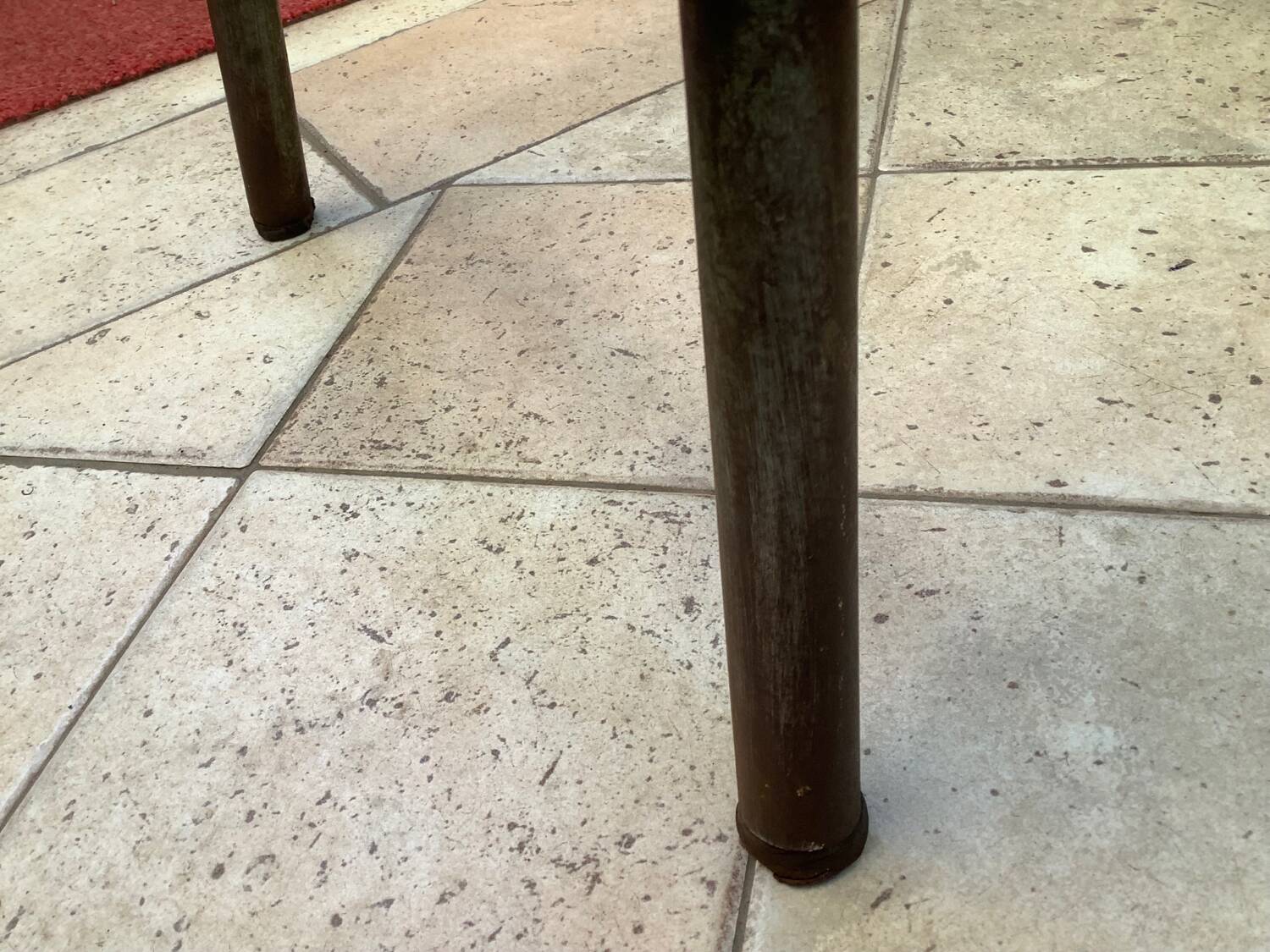 Tabouret d’atelier industriel vintage