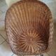 Fauteuil en rotin 1950/1960