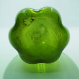 Vase en verre vert scandinave