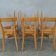6 chaises de bistrot luterma vintage