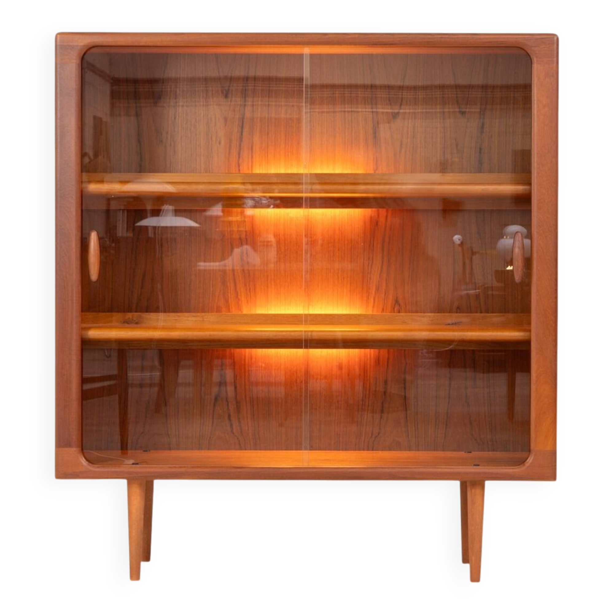 Vitrine en teck par Svend Dyrlund