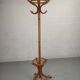 Vintage wooden parrot coat rack