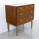 Commode danoise en teck du milieu du siècle