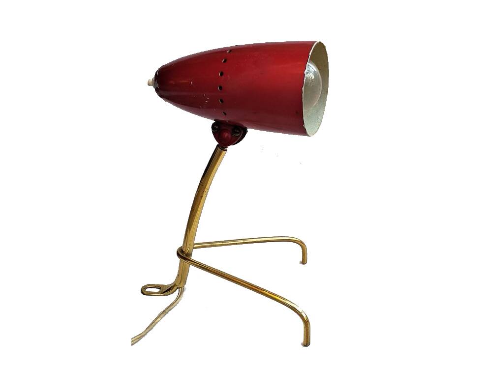 Vintage Lamp • Wall Lamp • Cocotte • Rupert Nikoll • 1950