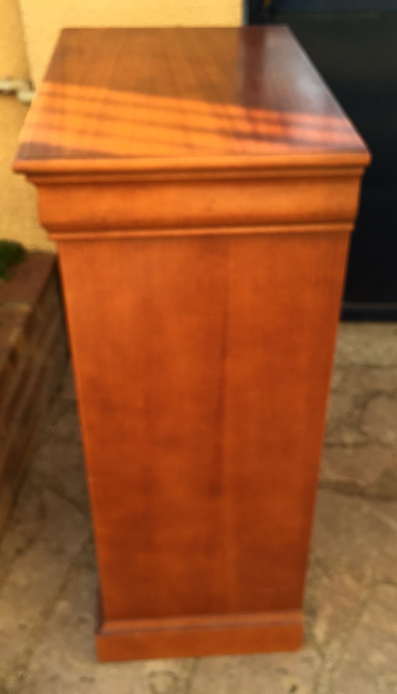 Chest 5 drawers in Cherry