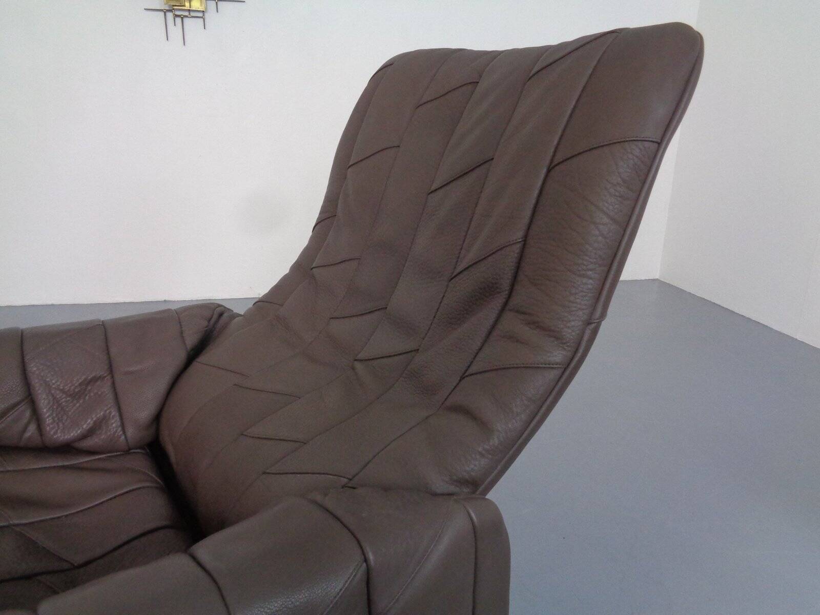 DS 50 Buffalo Leather Easy Chair from de Sede, Switzerland, 1970s