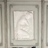 Set of 3 original plaster casts from the academy after the antique, circa 1900