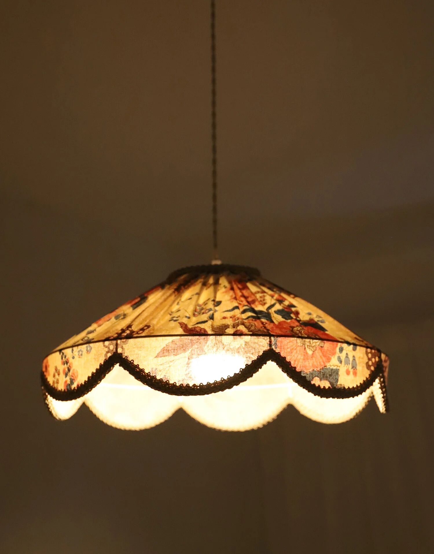 Floral print suspension Cosette "Isabelle"