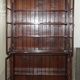 Victorian library in hand-carved hardwood