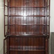 Victorian library in hand-carved hardwood