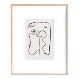 Séléné — original painting in limited edition by Deleine