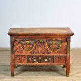 Folk art wedding chest, circa 1870