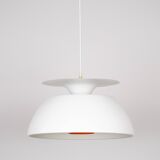 Lampe suspendue vintage danoise Jutlandia par Jorgen Hoj, Holmegaard, années 1970