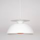Vintage Danish pendant lamp Jutlandia by Jorgen Hoj, Holmegaard, 1970s.