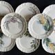 Dessert plates Sarreguemines Renaud and Clermont
