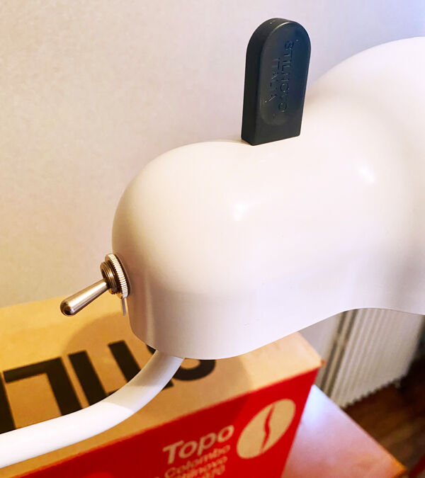 Lampe Topo de Joe Colombo Édition Stilnovo