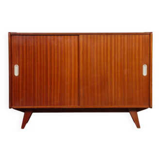Chest of drawers in mahogany veneer designed by Jiri Jiroutek, model U-452, 1960