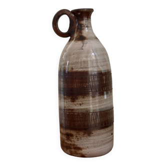 Bouteille en grès Jacques POUCHAIN - Atelier du potier