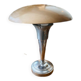 1950s metal mushroom lamp