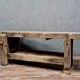 Carpenter's establishment in natural wood nineteenth century (long 225cm)