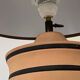 Lampe terracotta façon chanel vintage
