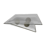 Roche Bobois glass coffee table