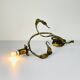 Brutalist metal wall lamp by Salvino Marsura, Italy, 1960s.