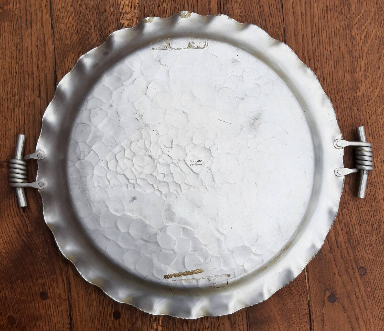 Plateau "Federal Silver Company" (Forgé à la main)