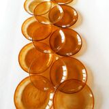 12 flat plates Arcoroc Sierra Ambre