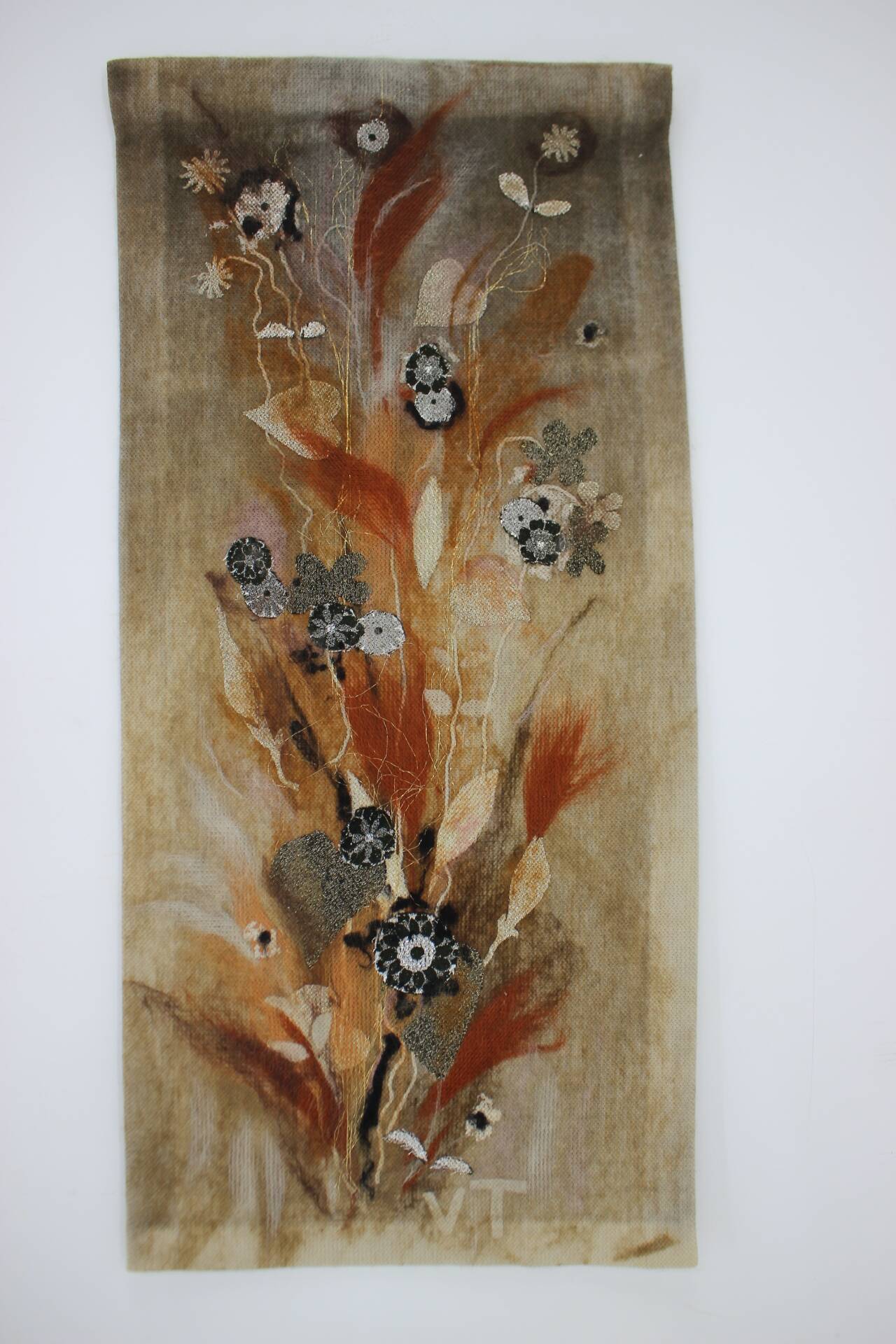 Protis Wool Tapestry from the 1970s, Czechoslovakia