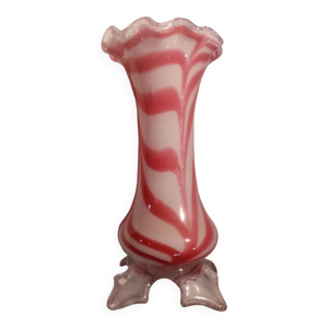 Superbe ancien vase en - verre