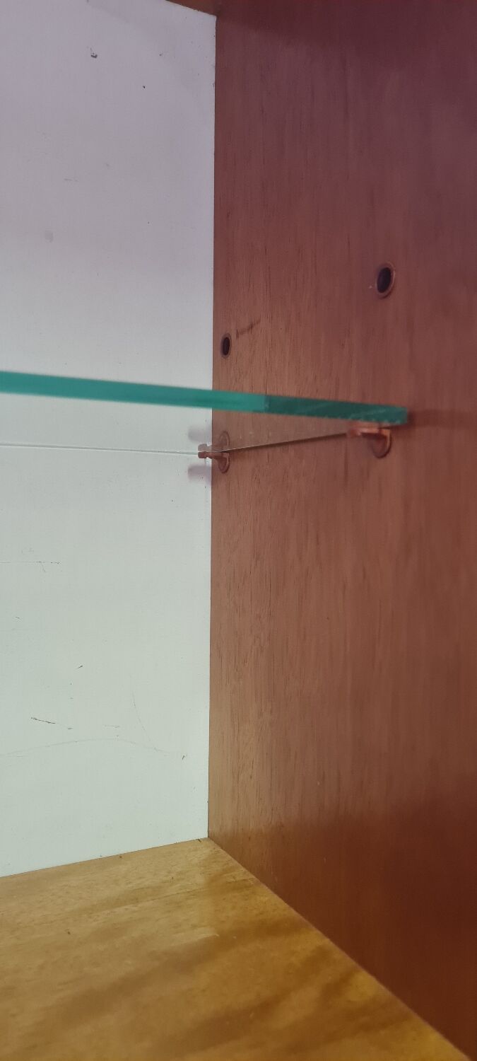 Scandinavian wall string shelf