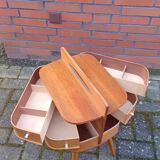 Table de nuit Vintage 1970 Teck