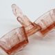 Former vintage glass woman's salt shaker