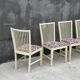 Ensemble de 4 chaises design scandinave – Karin Mobring & Tomás Jeline