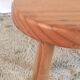 Tabouret tripode en bois massif années 60